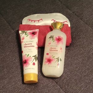 Cherry Blossom Body Cream and Lotion Set